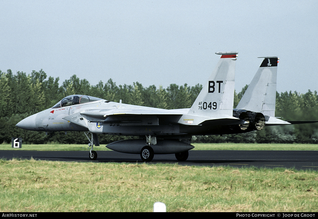 Aircraft Photo of 79-0049 / AF79-049 | McDonnell Douglas F-15C Eagle | USA - Air Force | AirHistory.net #79627