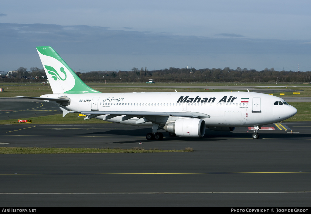 Aircraft Photo of EP-MNP | Airbus A310-308 | Mahan Air | AirHistory.net #79656
