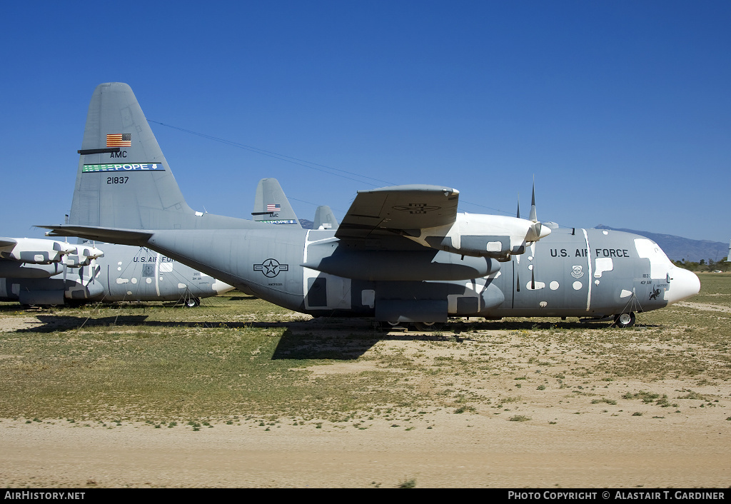 Aircraft Photo of 62-1837 / 21837 | Lockheed C-130E Hercules (L-382) | USA - Air Force | AirHistory.net #79657
