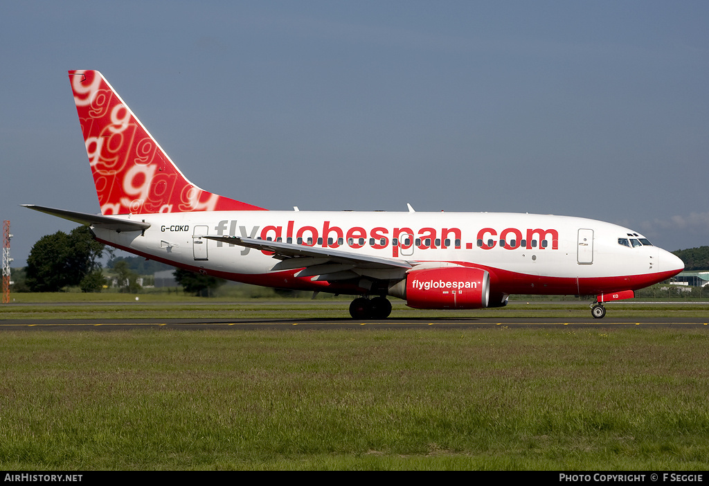 Aircraft Photo of G-CDKD | Boeing 737-683 | Flyglobespan | AirHistory.net #79661
