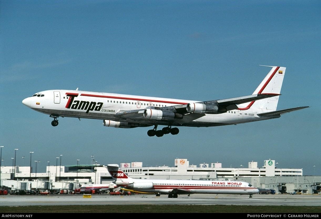 Aircraft Photo of HK-3232X | Boeing 707-321C | TAMPA - Transportes Aéreos Mercantiles Panamericanos | AirHistory.net #79689