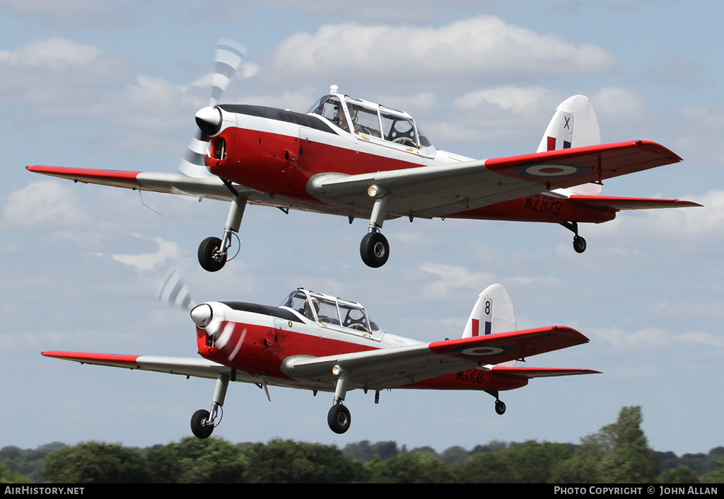 Aircraft Photo of G-BWUT / WZ879 | De Havilland DHC-1 Chipmunk Mk22 | UK - Air Force | AirHistory.net #79697