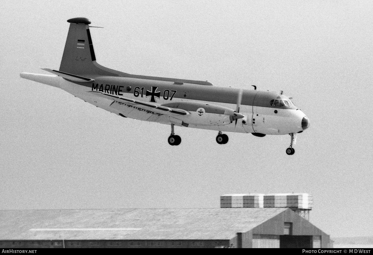 Aircraft Photo of 6107 | Bréguet 1150 Atlantic | Germany - Navy | AirHistory.net #79704