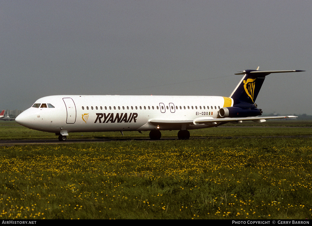 Aircraft Photo of EI-CDO | BAC 111-518FG One-Eleven | Ryanair | AirHistory.net #79717