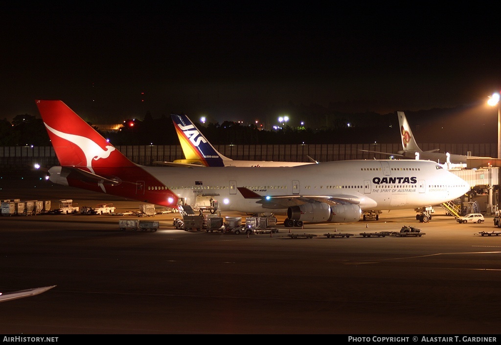 Aircraft Photo of VH-OJT | Boeing 747-438 | Qantas | AirHistory.net #79729