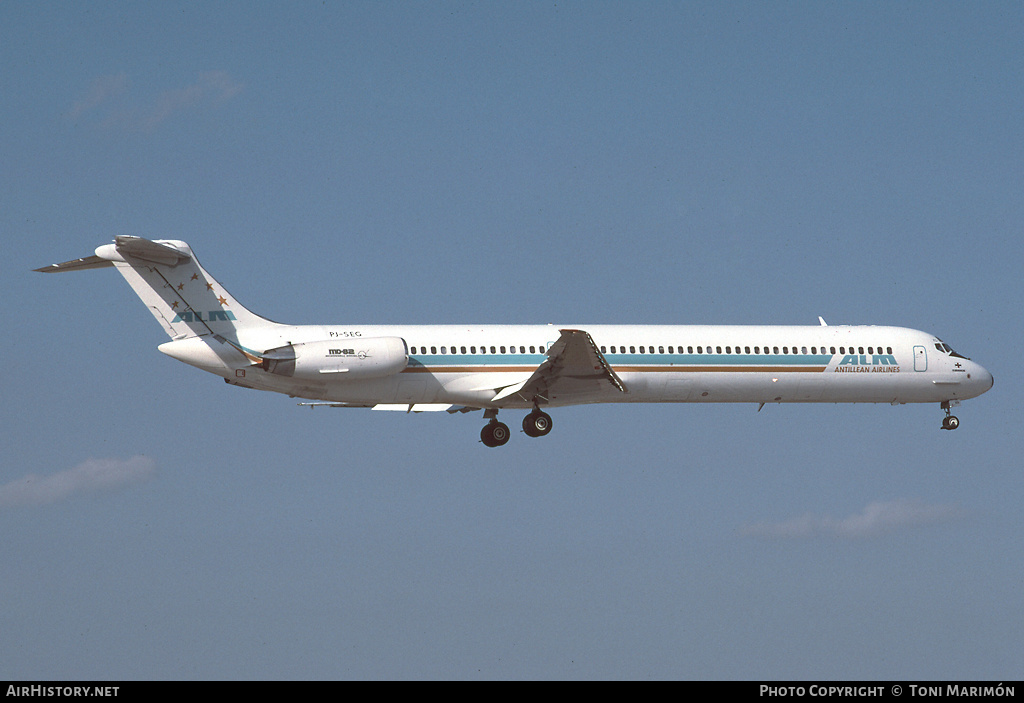 Aircraft Photo of PJ-SEG | McDonnell Douglas MD-82 (DC-9-82) | ALM Antillean Airlines | AirHistory.net #79744
