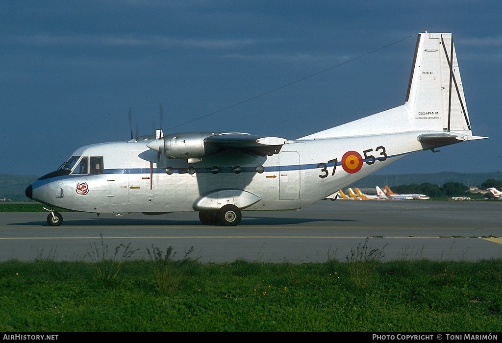 Aircraft Photo of T.12C-61 | CASA C-212-100 Aviocar | Spain - Air Force | AirHistory.net #79748