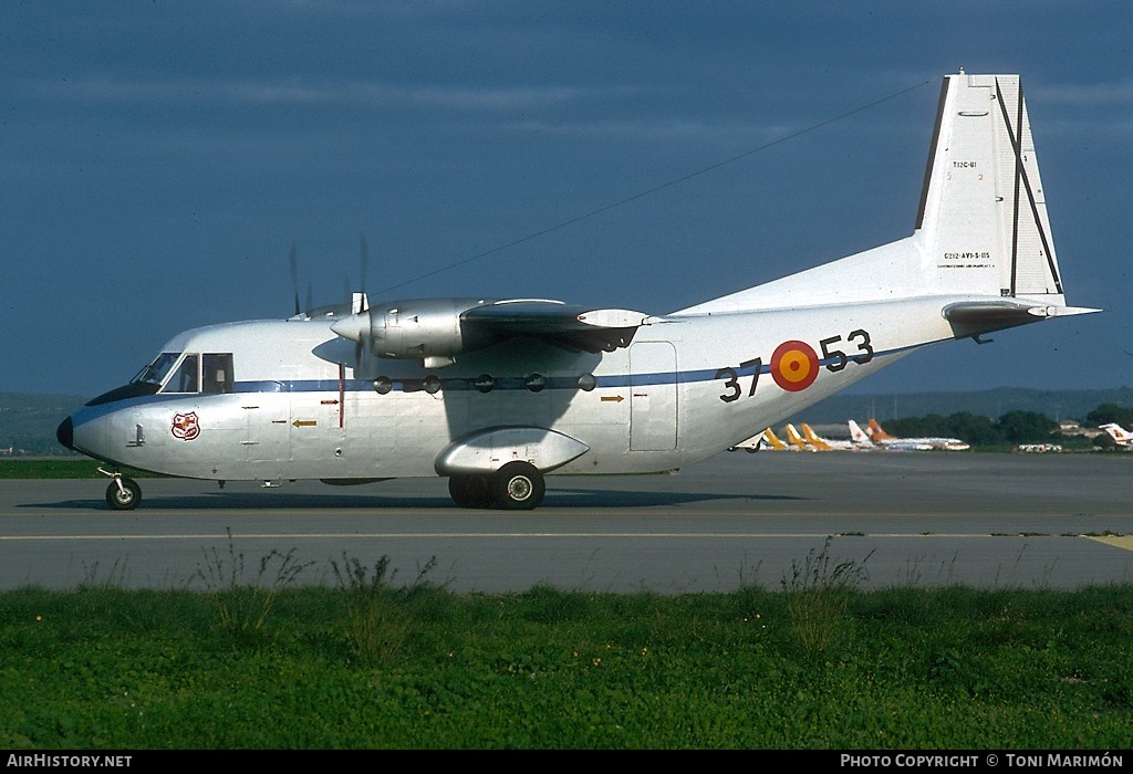 Aircraft Photo of T.12C-61 | CASA C-212-100 Aviocar | Spain - Air Force | AirHistory.net #79748
