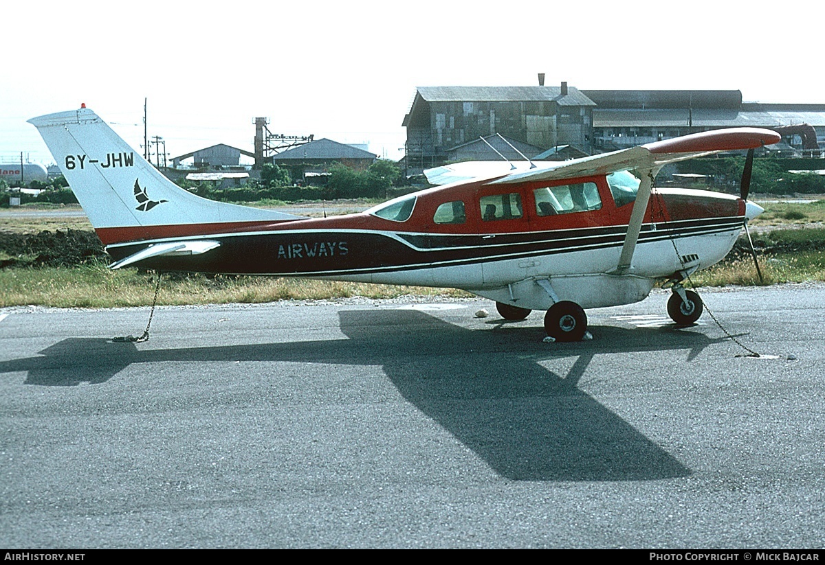 Aircraft Photo of 6Y-JHW | Cessna U206F Stationair | AirHistory.net #79749