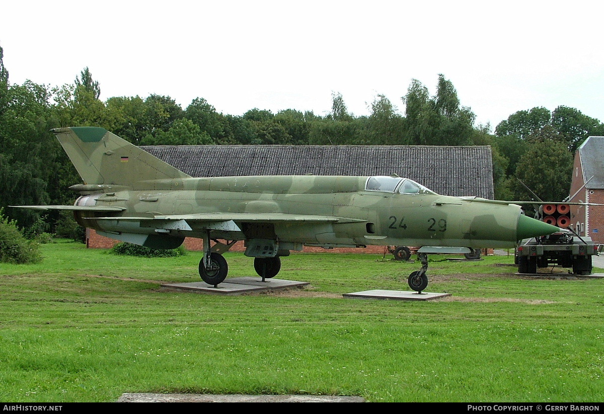 Aircraft Photo of 2429 | Mikoyan-Gurevich MiG-21bis | Germany - Air Force | AirHistory.net #79760