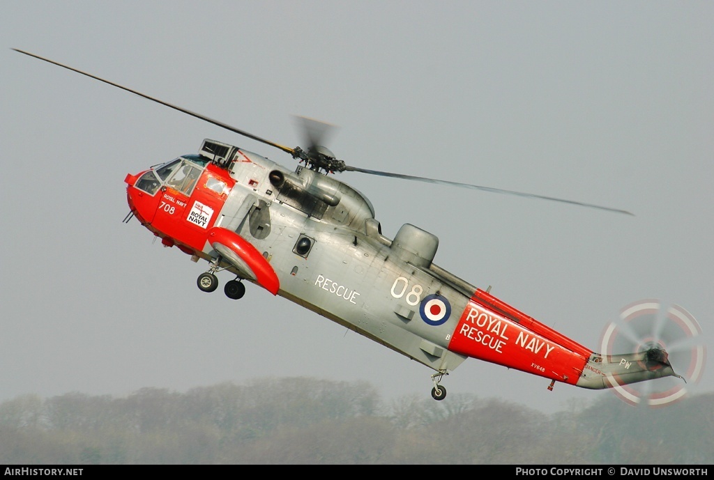 Aircraft Photo of XV648 | Westland WS-61 Sea King HU5 | UK - Navy | AirHistory.net #79772