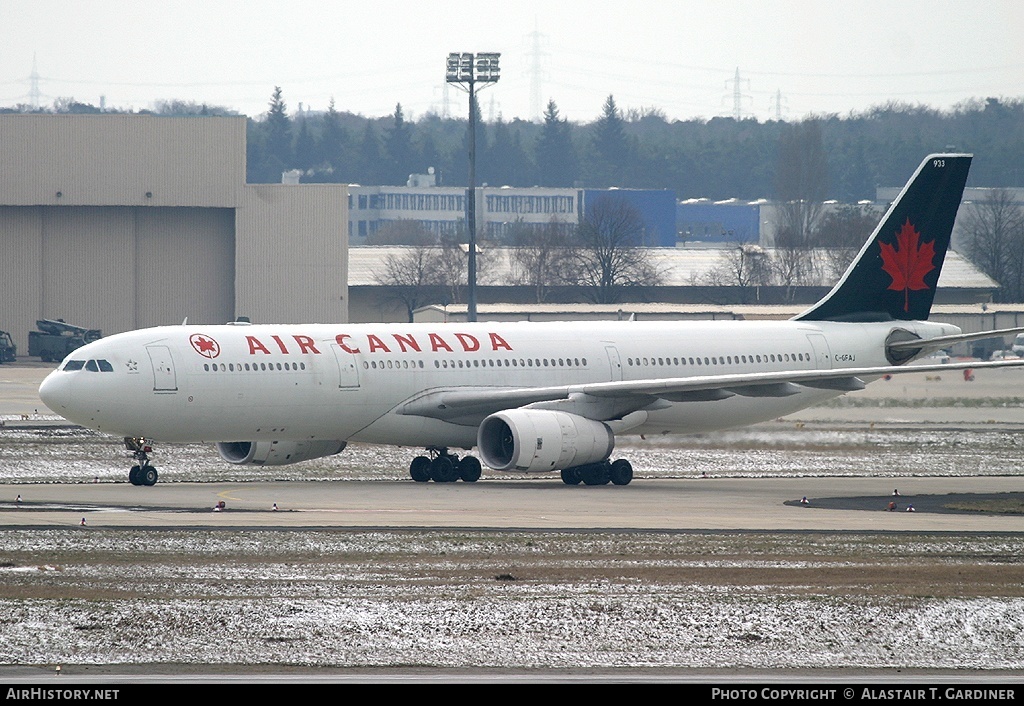 Aircraft Photo of C-GFAJ | Airbus A330-343 | Air Canada | AirHistory.net #79789