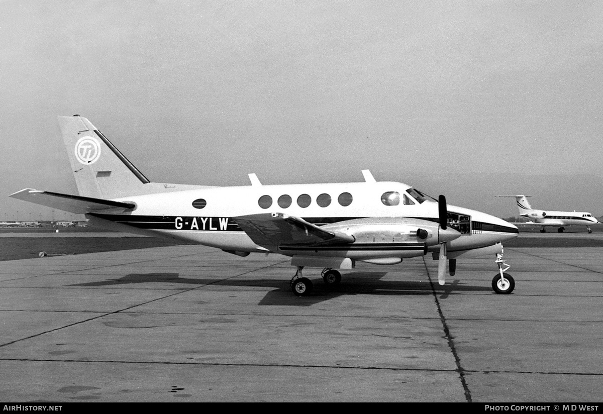 Aircraft Photo of G-AYLW | Beech 100 King Air | TI Group | AirHistory.net #79792