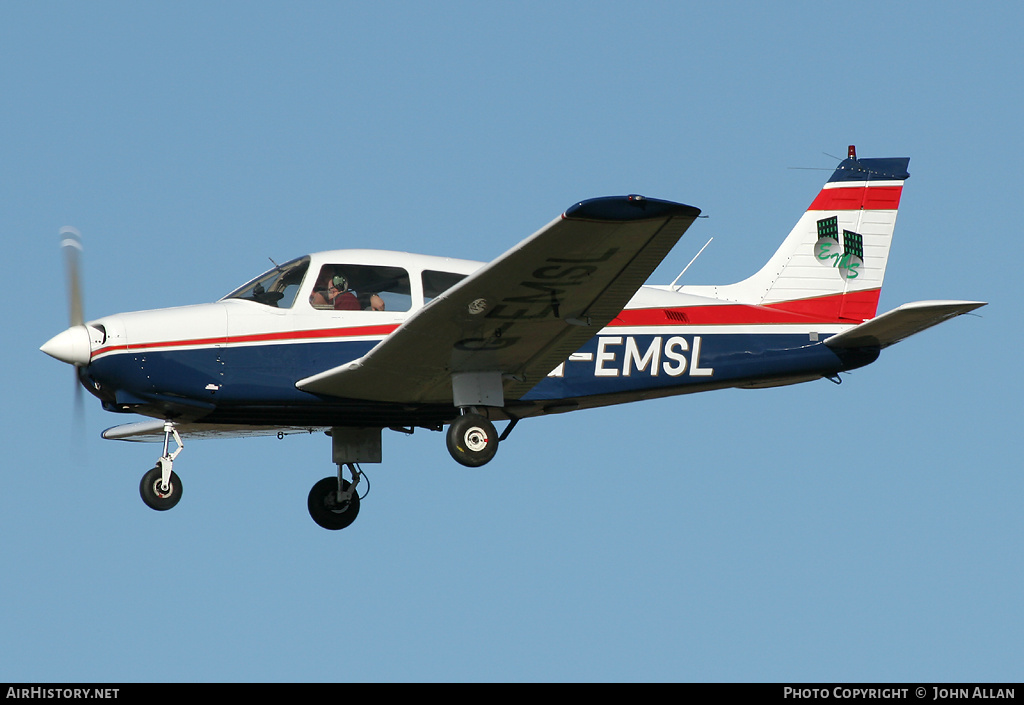 Aircraft Photo of G-EMSL | Piper PA-28-161 Warrior II | AirHistory.net #79801