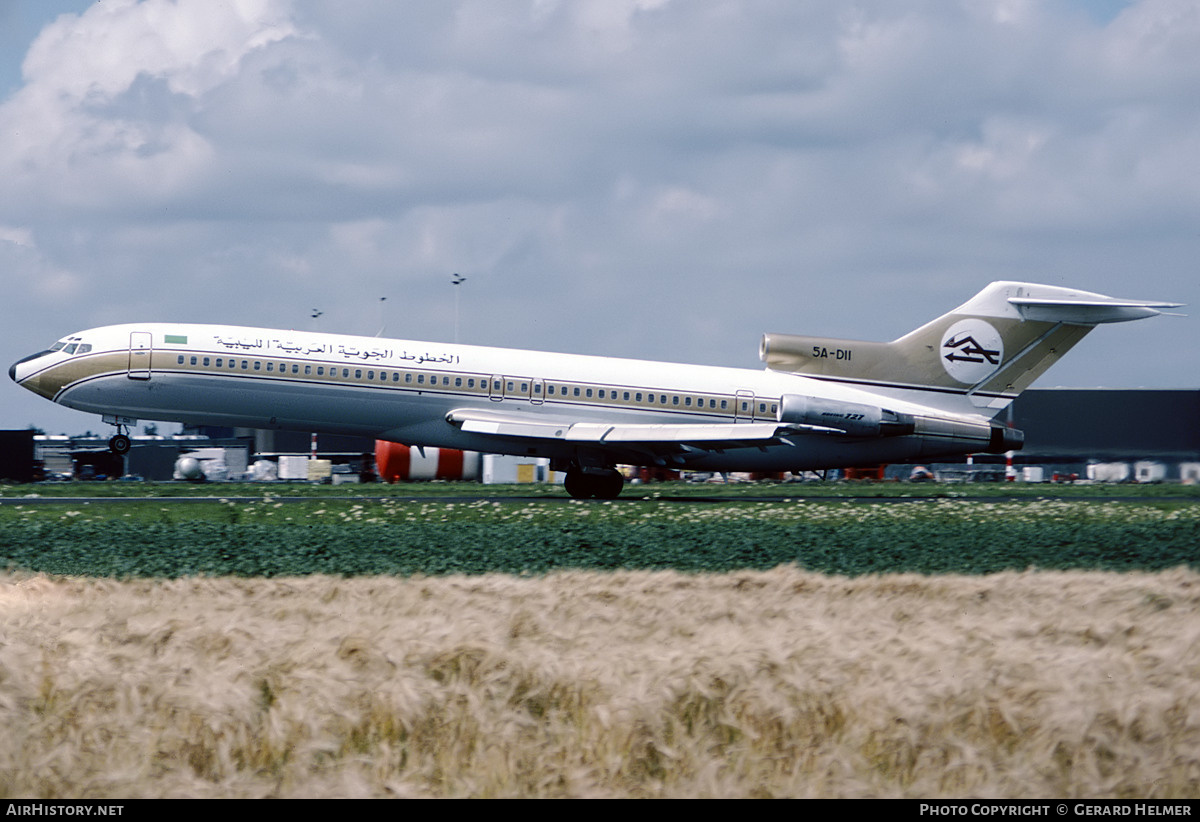 Aircraft Photo of 5A-DII | Boeing 727-2L5/Adv | Libyan Arab Airlines | AirHistory.net #79831