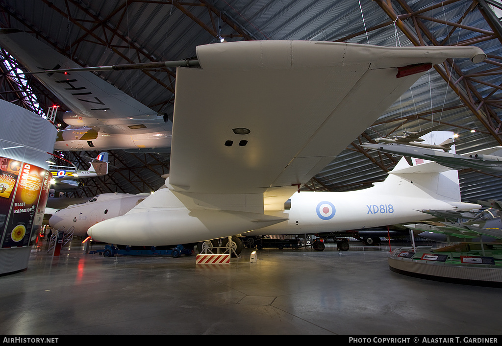 Aircraft Photo of XD818 | Vickers Valiant BK1 | UK - Air Force | AirHistory.net #79833