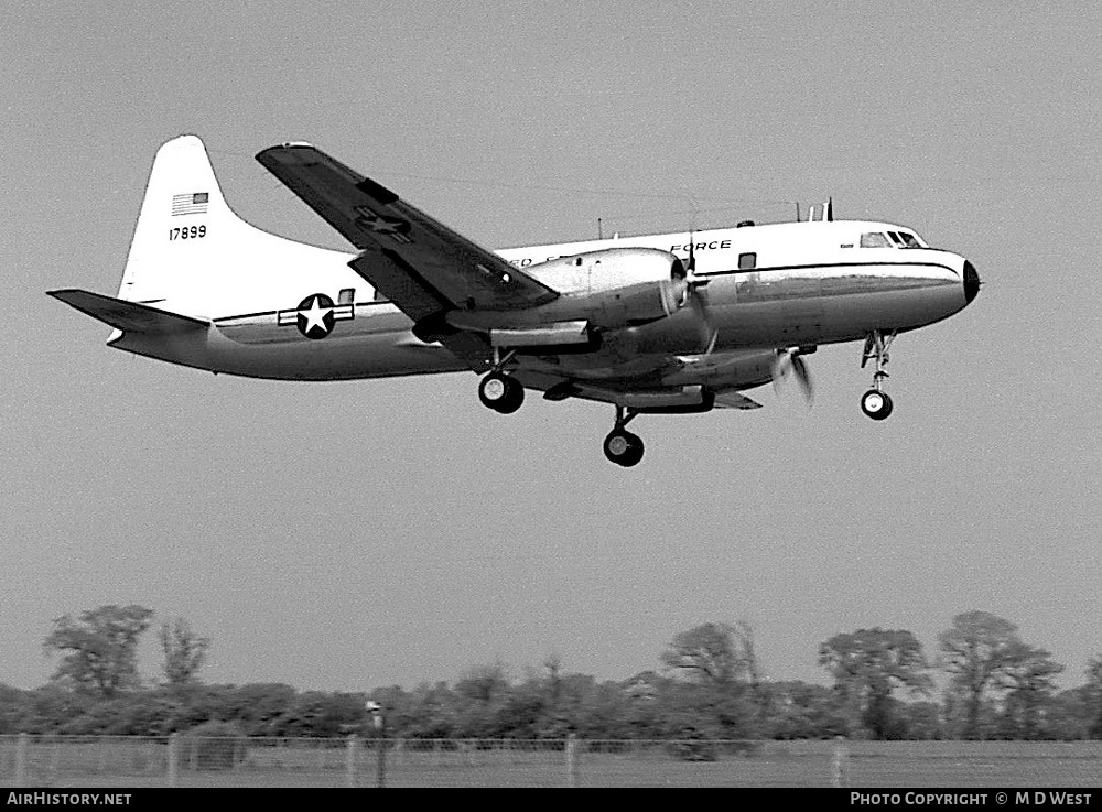 Aircraft Photo of 51-7899 / 17899 | Convair VT-29B | USA - Air Force | AirHistory.net #79838
