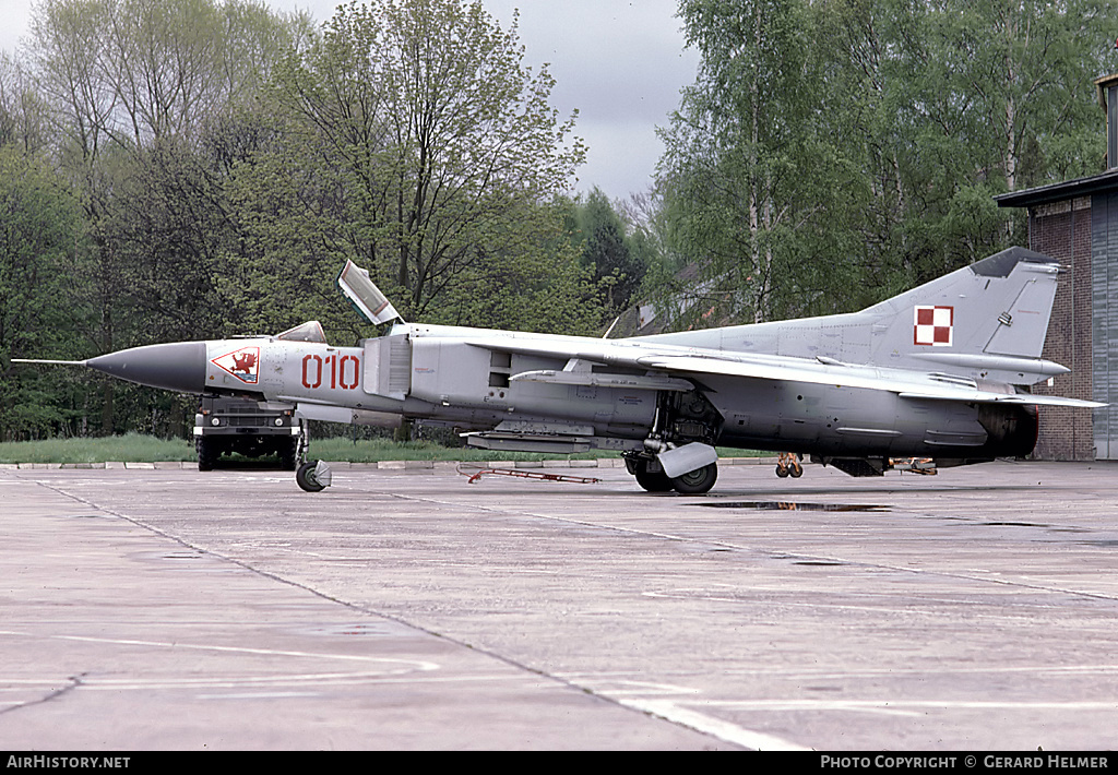 Aircraft Photo of 010 | Mikoyan-Gurevich MiG-23MF | Poland - Air Force | AirHistory.net #79841
