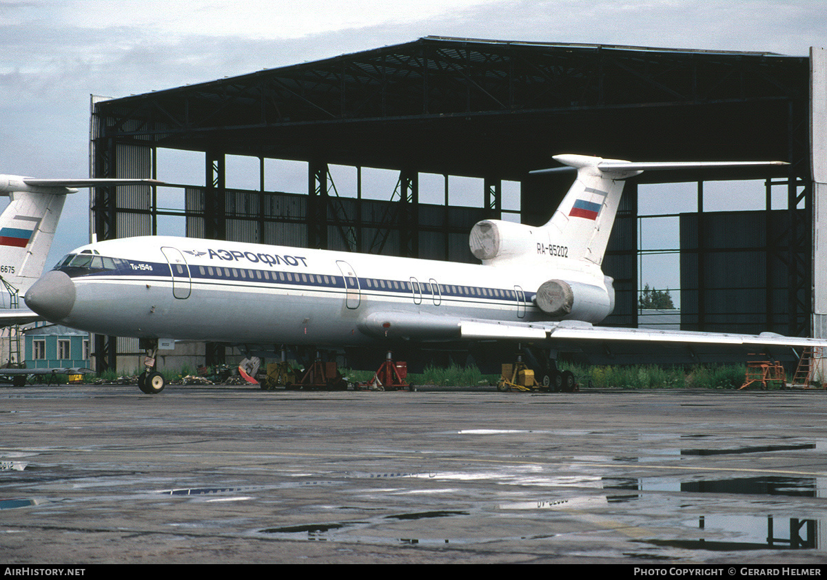 Aircraft Photo of RA-85202 | Tupolev Tu-154B | Aeroflot | AirHistory.net #79865