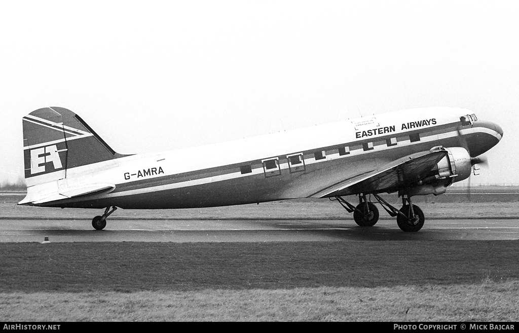 Aircraft Photo of G-AMRA | Douglas C-47B Skytrain | Eastern Airways | AirHistory.net #79869
