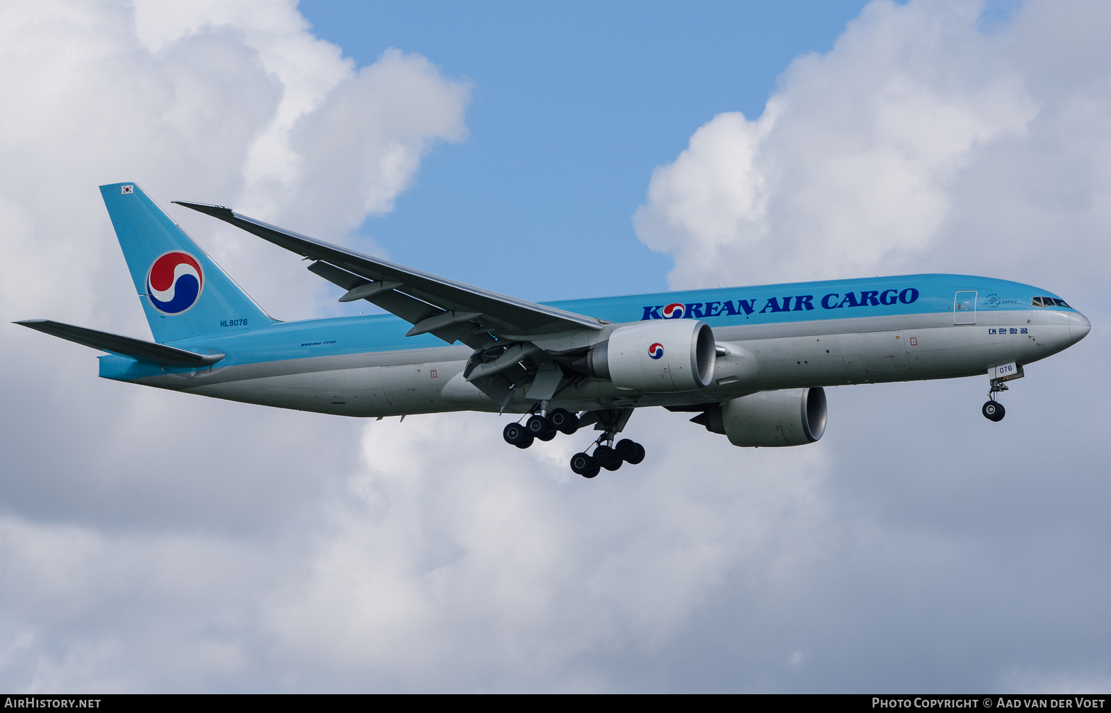 Aircraft Photo of HL8076 | Boeing 777-F | Korean Air Cargo | AirHistory.net #79875