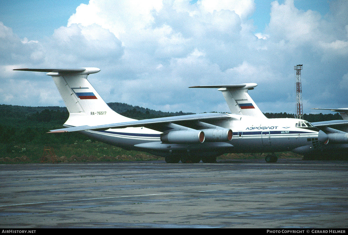 Aircraft Photo of RA-76517 | Ilyushin Il-76T | Aeroflot | AirHistory.net #79882