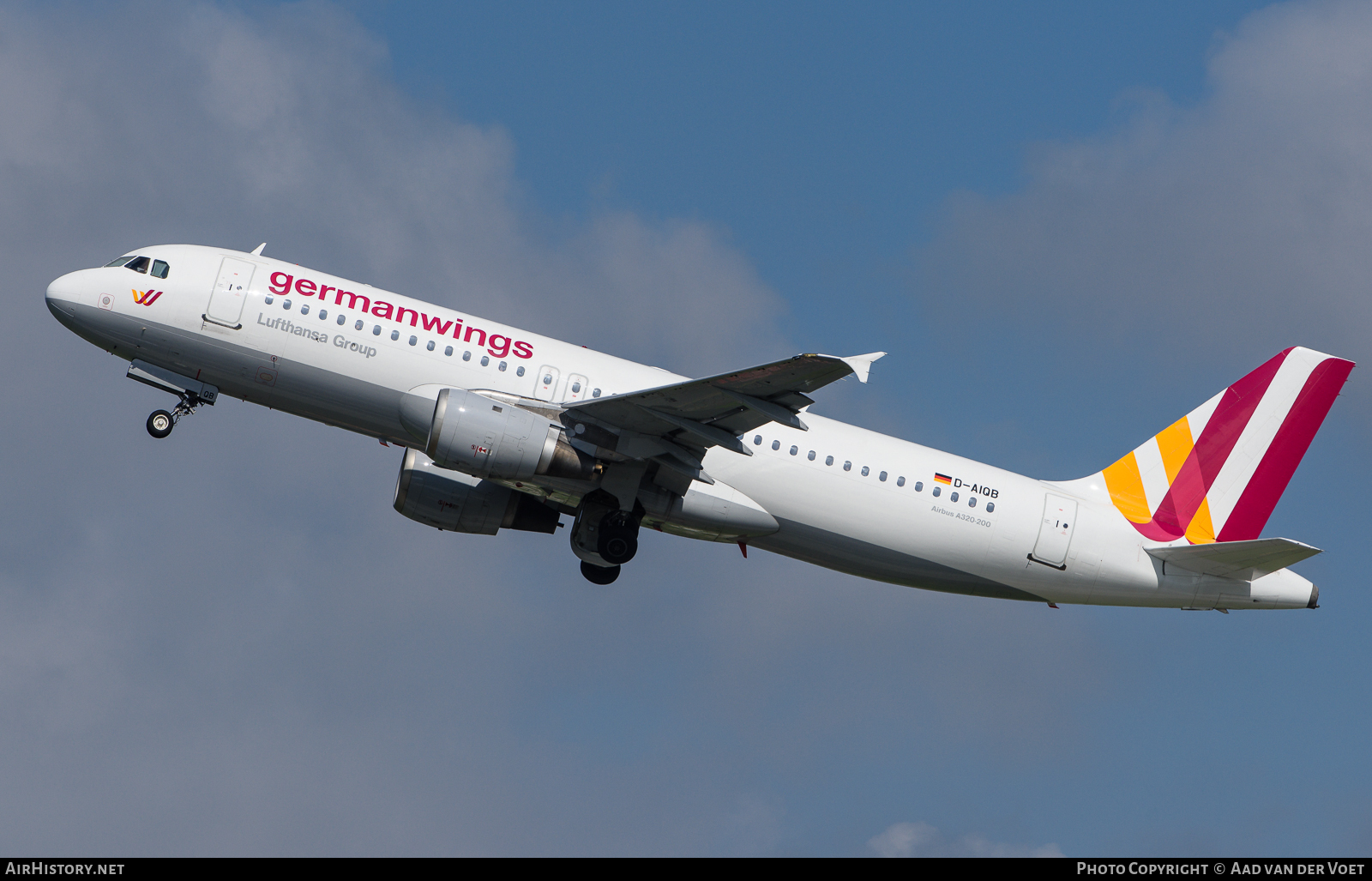 Aircraft Photo of D-AIQB | Airbus A320-211 | Germanwings | AirHistory.net #79887