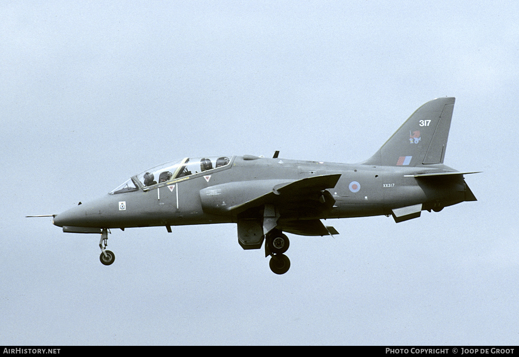 Aircraft Photo of XX317 | British Aerospace Hawk T1A | UK - Air Force | AirHistory.net #79889