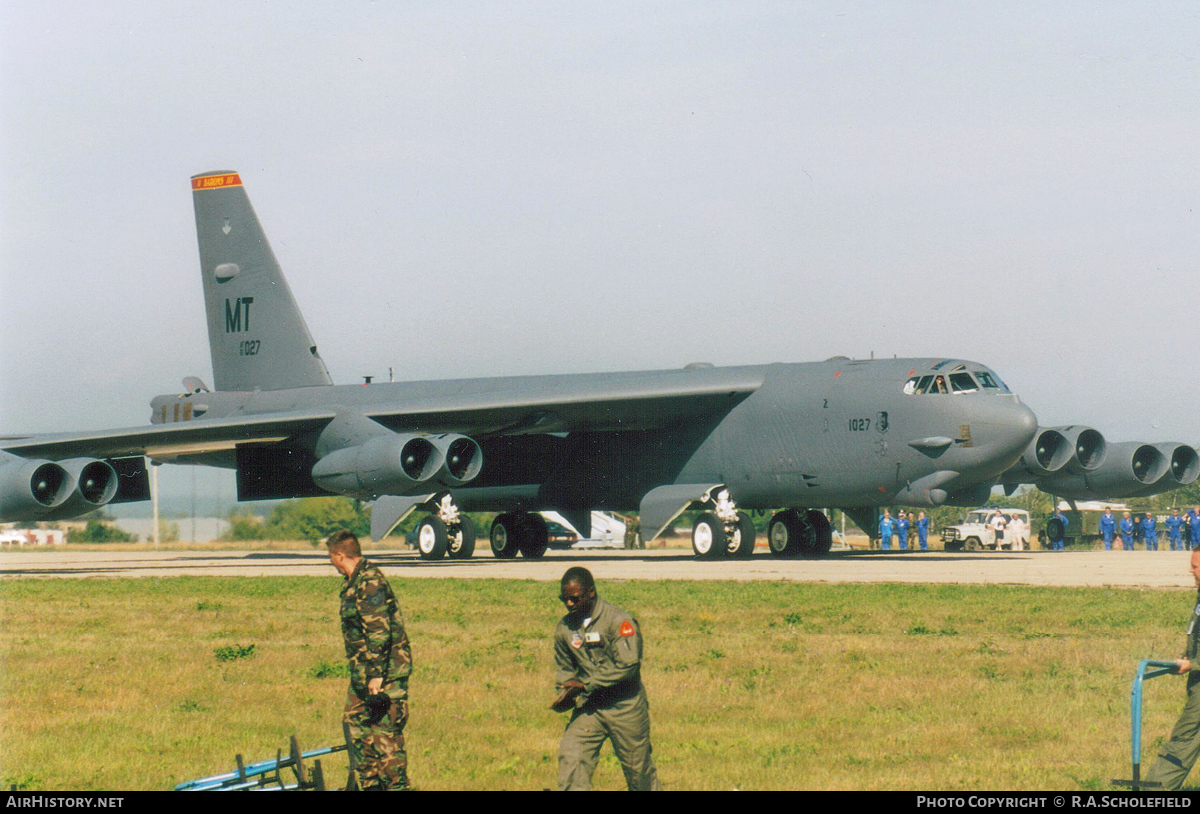 Aircraft Photo of 61-0027 / AF61-027 | Boeing B-52H Stratofortress | USA - Air Force | AirHistory.net #79923