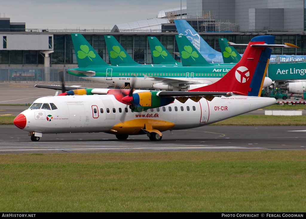 Aircraft Photo of OY-CIR | ATR ATR-42-300 | Danish Air Transport - DAT | AirHistory.net #79925