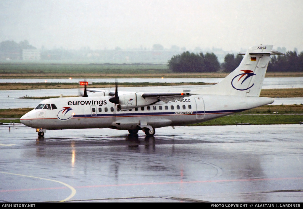 Aircraft Photo of D-BCCC | ATR ATR-42-300 | Eurowings | AirHistory.net #79934