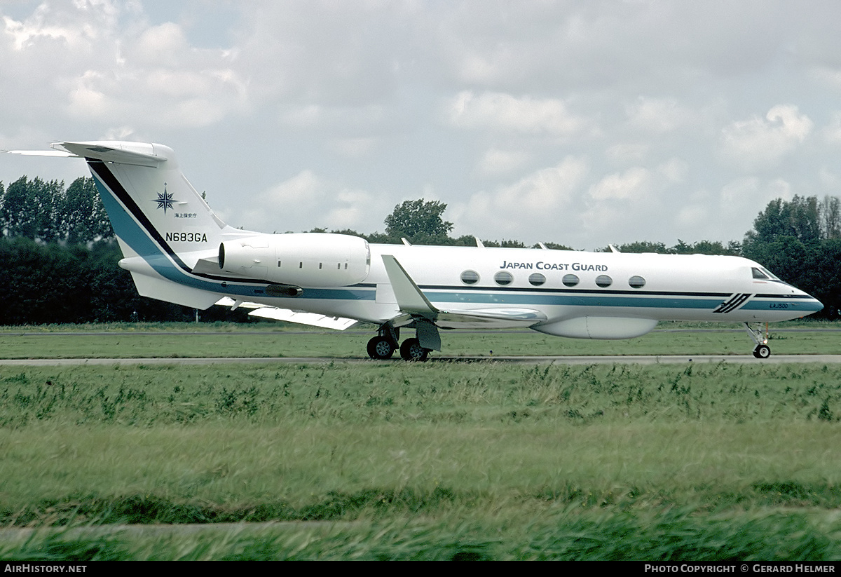 Aircraft Photo of N683GA | Gulfstream Aerospace G-V Gulfstream V | Japan Coast Guard | AirHistory.net #79951