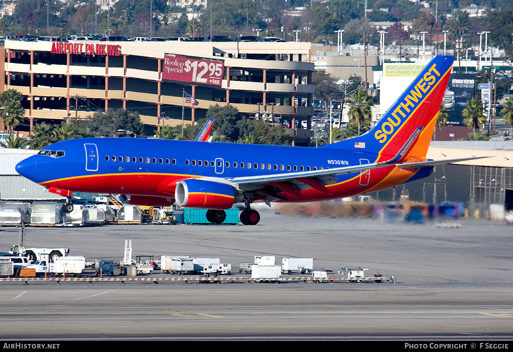 Aircraft Photo of N936WN | Boeing 737-7H4 | Southwest Airlines | AirHistory.net #79957