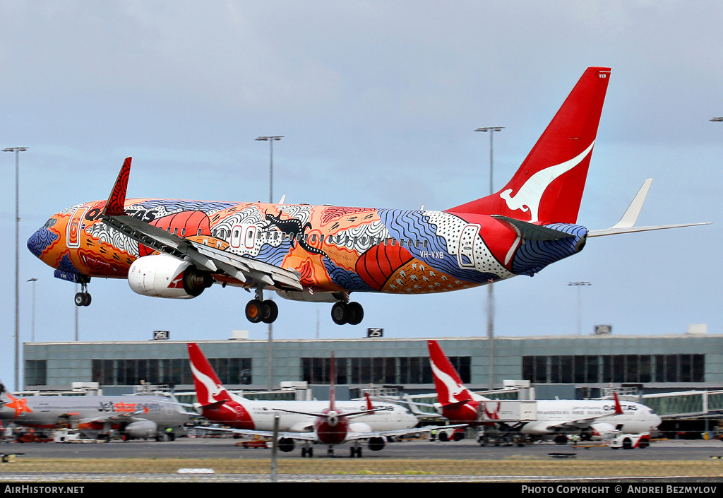 Aircraft Photo of VH-VXB | Boeing 737-838 | Qantas | AirHistory.net #79960