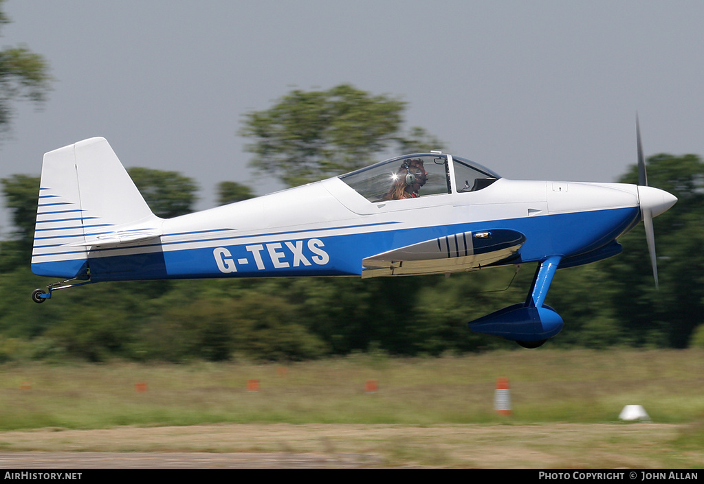 Aircraft Photo of G-TEXS | Van's RV-6 | AirHistory.net #79962