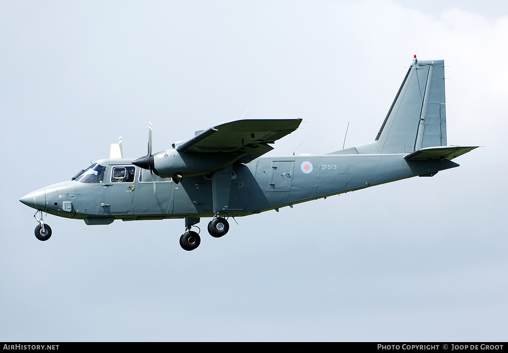 Aircraft Photo of ZF573 | Pilatus Britten-Norman BN-2T Islander CC2A | UK - Air Force | AirHistory.net #79966