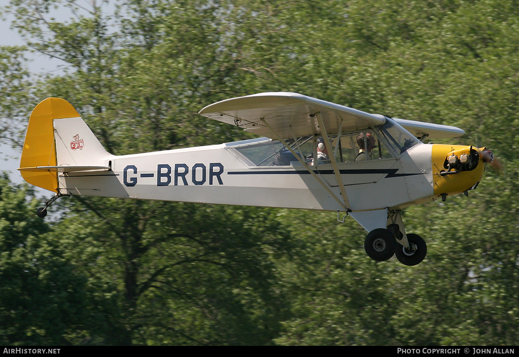 Aircraft Photo of G-BROR | Piper J-3C-65 Cub | AirHistory.net #79968