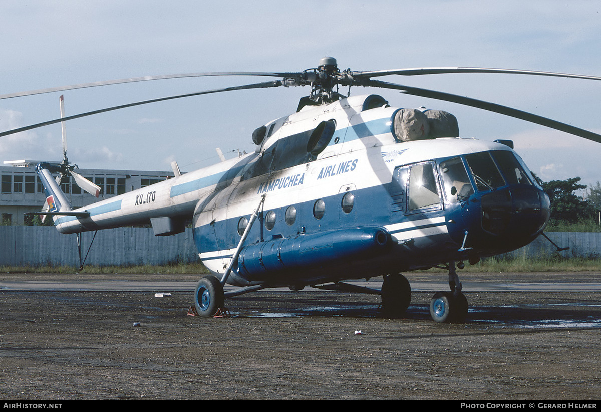 Aircraft Photo of XU-170 | Mil Mi-17 | Kampuchea Airlines | AirHistory.net #79984