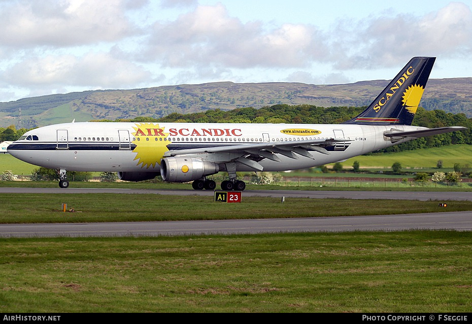 Aircraft Photo of G-SWJW | Airbus A300B4-203FF | Air Scandic | AirHistory.net #79987
