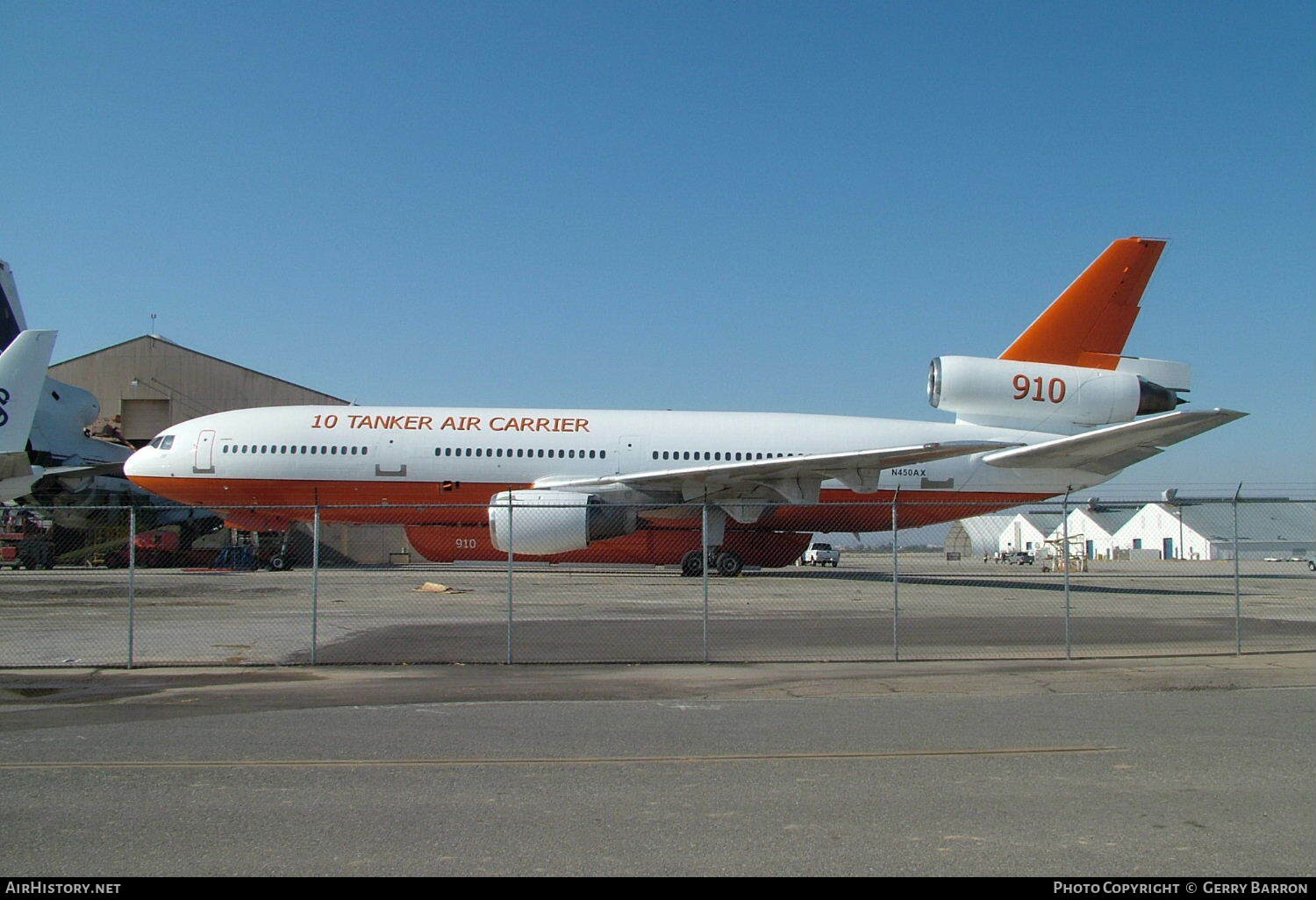 Aircraft Photo of N450AX | McDonnell Douglas DC-10-10/AT | 10 Tanker Air Carrier | AirHistory.net #80007