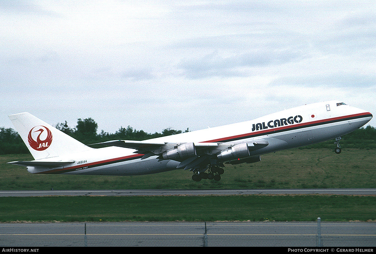 Aircraft Photo of JA8144 | Boeing 747-246F/SCD | Japan Air Lines - JAL Cargo | AirHistory.net #80025
