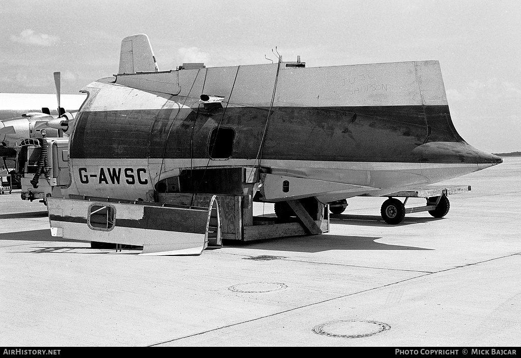 Aircraft Photo of G-AWSC | Canadair CL-44D4-1 | AirHistory.net #80028