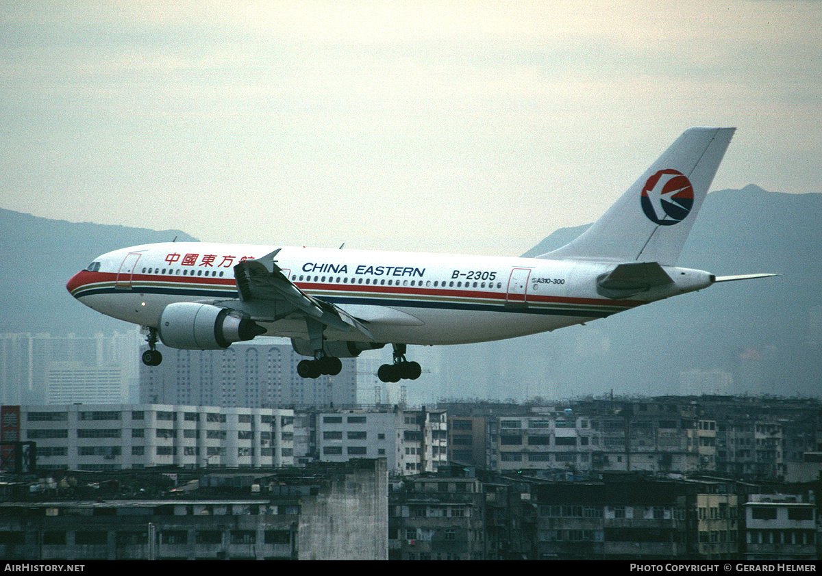 Aircraft Photo of B-2305 | Airbus A310-304 | China Eastern Airlines | AirHistory.net #80029