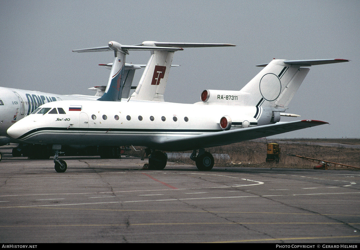 Aircraft Photo of RA-87311 | Yakovlev Yak-40 | AirHistory.net #80036