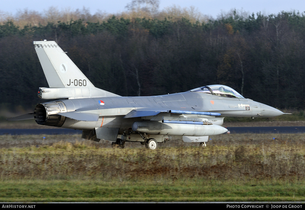 Aircraft Photo of J-060 | General Dynamics F-16AM Fighting Falcon | Netherlands - Air Force | AirHistory.net #80045