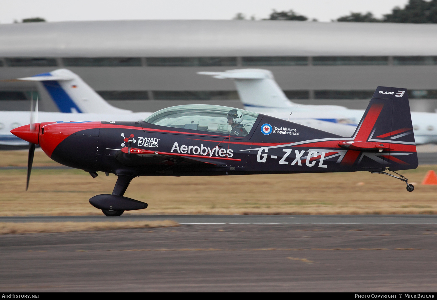 Aircraft Photo of G-ZXCL | Extra EA-300L | The Blades | AirHistory.net #80057