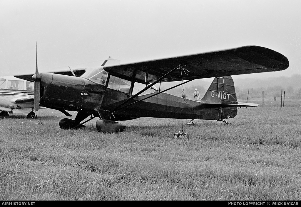 Aircraft Photo of G-AIGT | Auster J-1N Alpha | AirHistory.net #80062