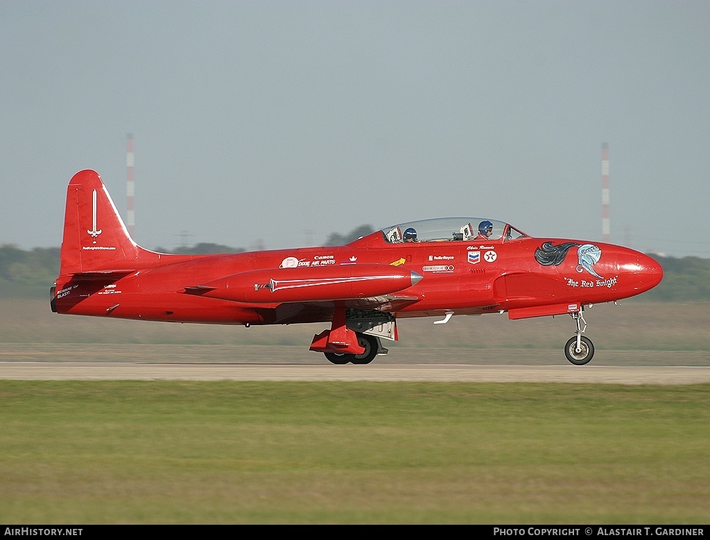 Aircraft Photo of N99184 / NX99184 | Canadair T-33AN Silver Star 3 | Red Knight Air Shows | AirHistory.net #80063