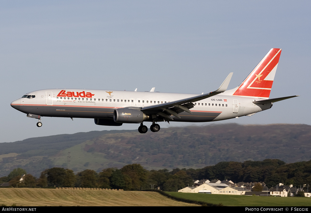 Aircraft Photo of OE-LNR | Boeing 737-8Z9 | Lauda Air | AirHistory.net #80067