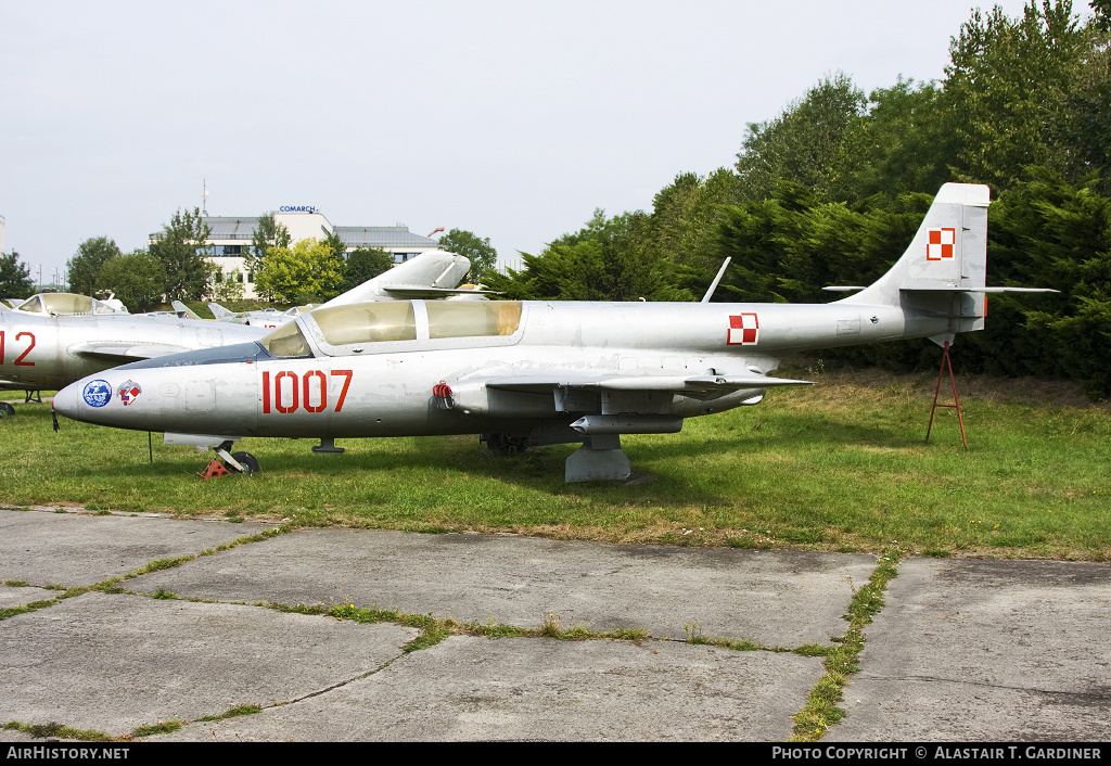 Aircraft Photo of 1007 | PZL-Mielec TS-11 Iskra bis B | Poland - Air Force | AirHistory.net #80068